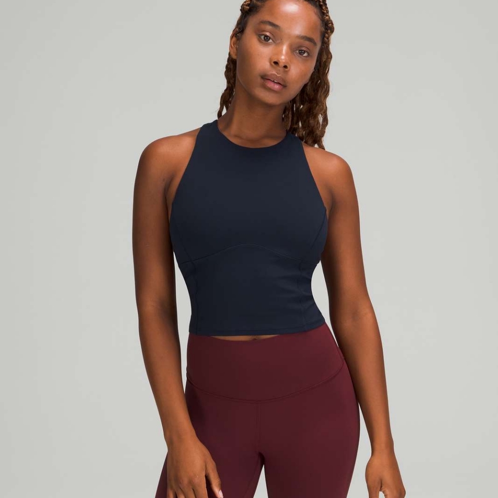 Lululemon Key to Balance Yoga Tank Top in True Navy